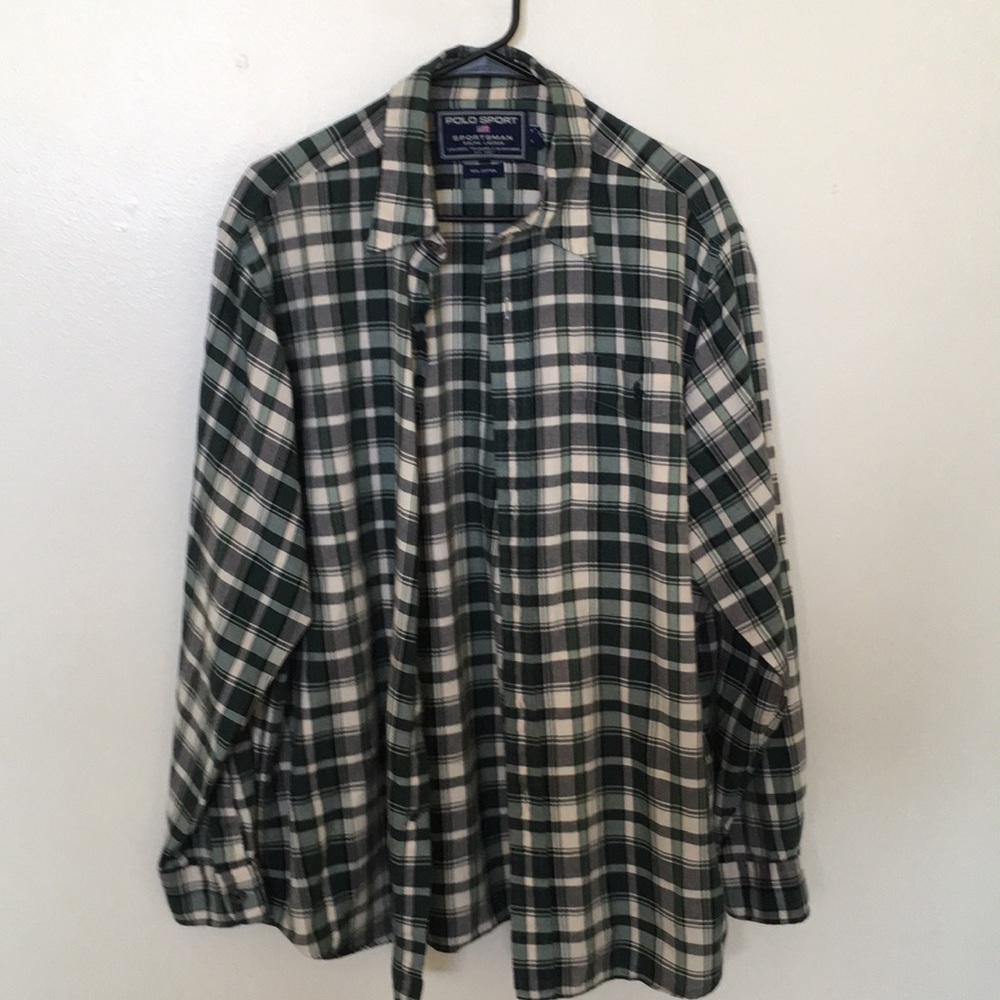 Ralph Lauren Polo Sport Sportsman Flannel, Large